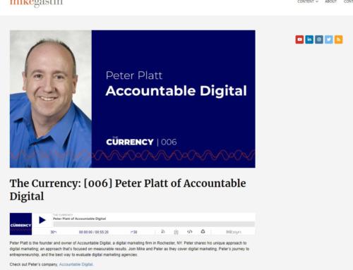 Peter Platt featured on “The Currency”